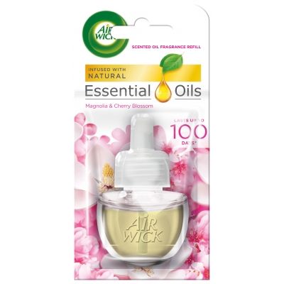 AIRWICK Electric 19ml N.N.Magnolie a květy třešní ( 100 dní ), kart.6ks Ostatní