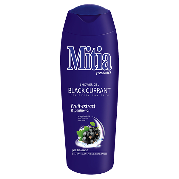 Mitia sprch gel BLACK CURRANT s panth. 400ml Ostatní