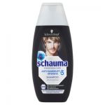 Šampon SCHAUMA 400ml MEN  Intensiv černý (proti lupům)