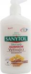 Sanytol mýdlo 250ml dezinfekční, vyživující regenerační s mandl.mlékem a mateří kašičkou