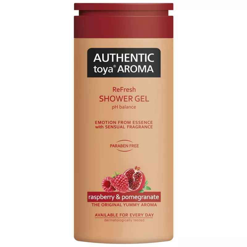 AUTHENTIC toya AROMA sprch.gel 400ml Raspberry&pomegranate Ostatní