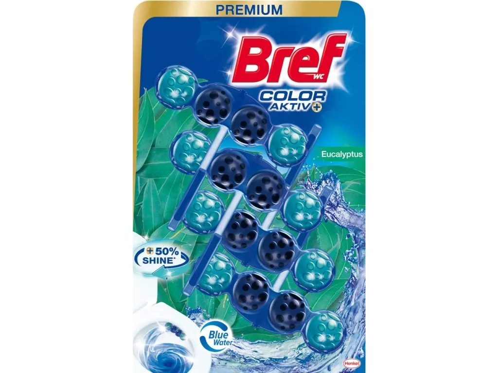 Bref COLOR activ /kuličky/ 4x50g GIGAPACK Eucalyptus kart. 9x4ks AKCE !!!!