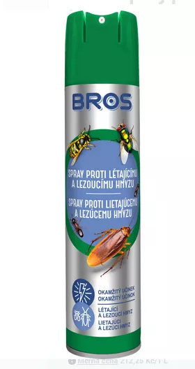 BROS spray na lezoucí a létající hmyz hmyz 400ml