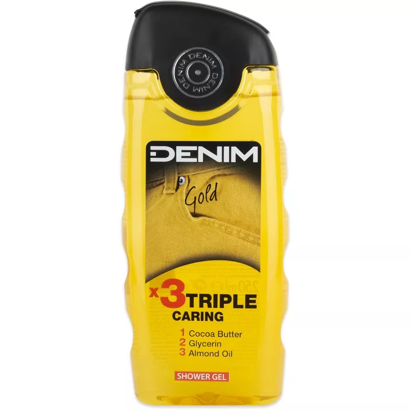DENIM GOLD sprch.gel 250ml, kart. 6ks AKCE
