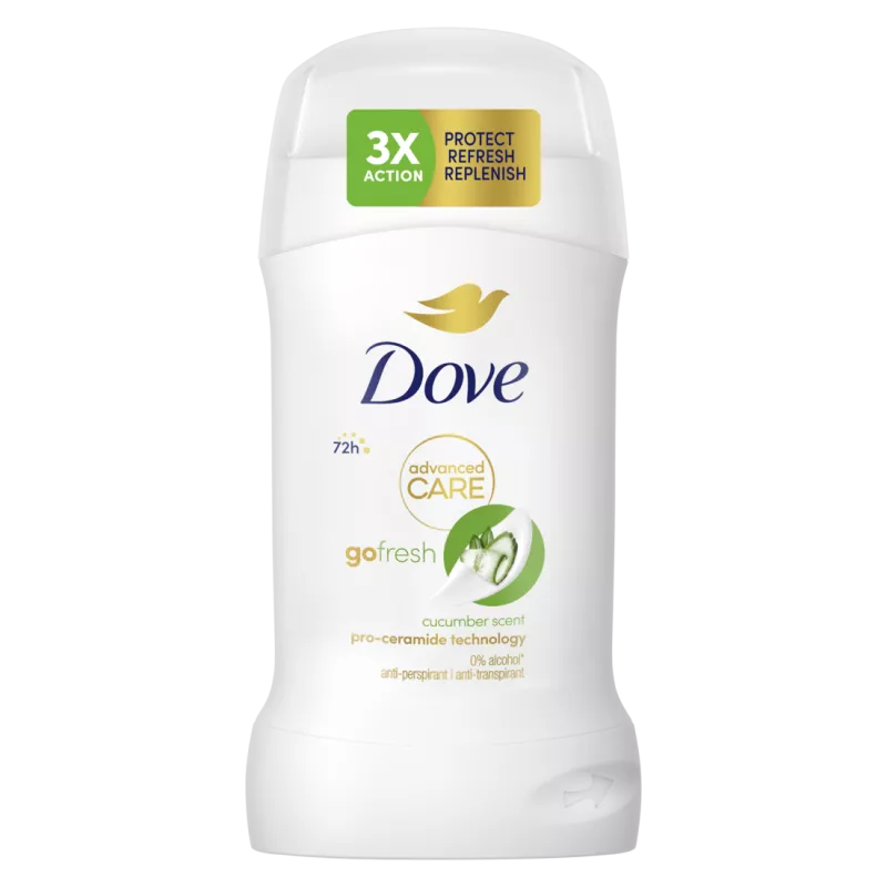 Dove deo stick /tuhý deodorant/ 50ml Cucumber scent, bal.6ks