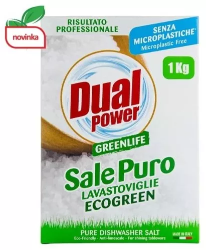 DUAL POWER GREENLIFE SALE PURO 1kg sůl do myčky, kart. 6ks