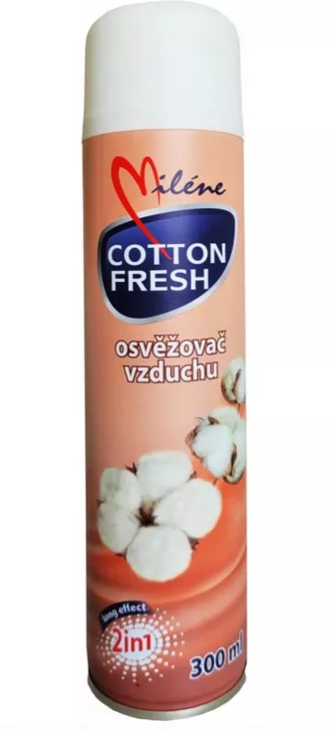 Miléne osvěž. vzduchu spray 300ml COTTON Fresh, kart. 24ks