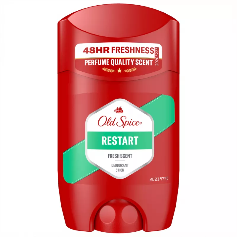 Old Spice tuhý stick deodorant Restart 50ml, kart. 6ks akce!!!