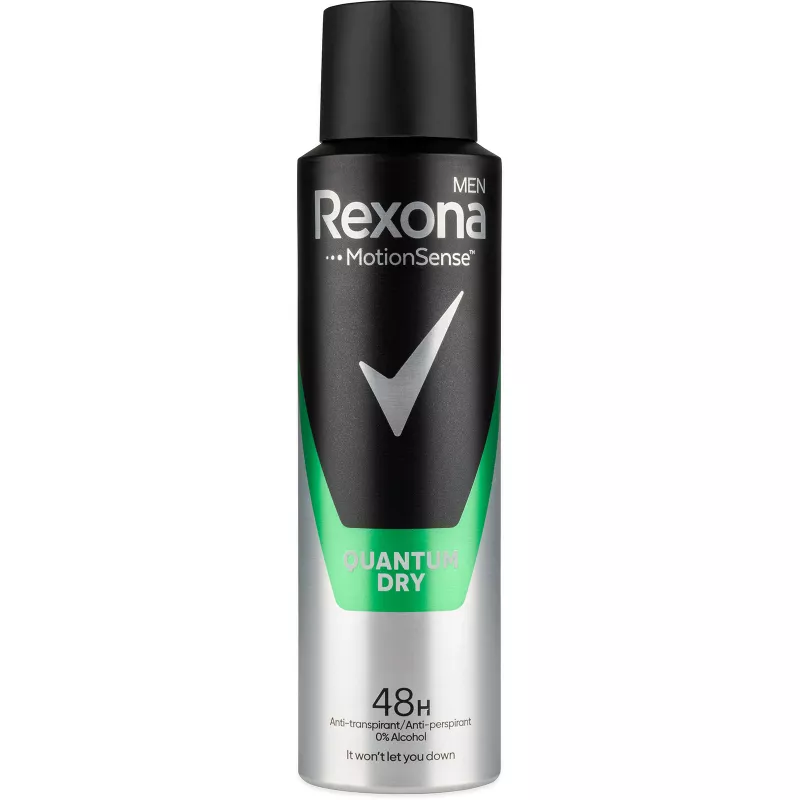 REXONA MEN AP 48h deo 150ml Quantum dry, kart.6ks