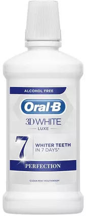 Ústní voda Oral-B 3D White Luxe 500ml, kart.6ks