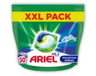 ARIEL gel. tablety 50ks Mountain Spring XXL