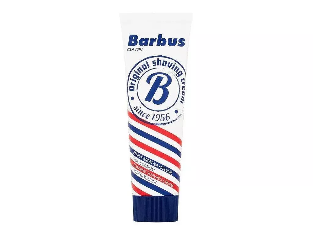 Barbus pěnivý tuba pěn.krém na hol. 75g, kart.15ks