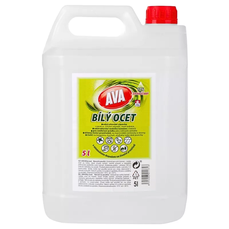 Bílý ocet 10% 5l AVA