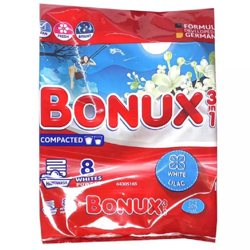 BONUX 400g, 8PD White Lilac, kart.26ks AKCE !!!