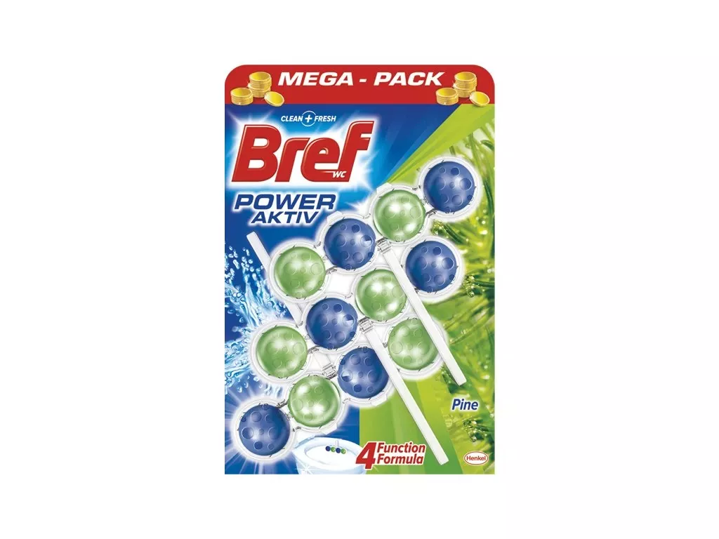 BREF Power aktiv PINE 3x50g , kart.10ks SUPER Akce!!!