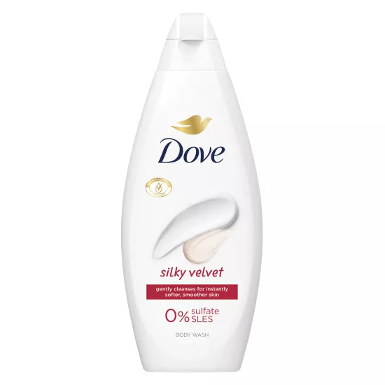 DOVE sprch.gel 250ml SILKY VELVET , kart.6ks