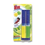 Dr.Devil WC DUO pistole 65ml kytička +hvězdička, Lime twister, kart.14ks