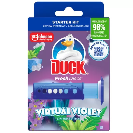 DUCK Fresh discs do WC 6disků Violet Levandule 36ml