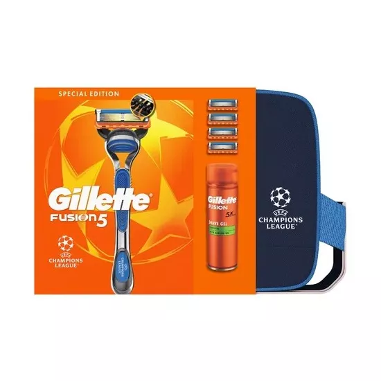 Gillete strojek+4NH+gel 1200ml+ taška