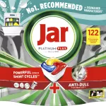 Jar tablety do myčky / 122ks / PLATINUM Plus Lemon All in One