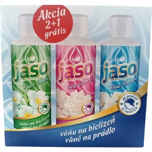 JASO vůně na prádlo a do sušičky 300ml 3+1 zdarma, MIX vůní