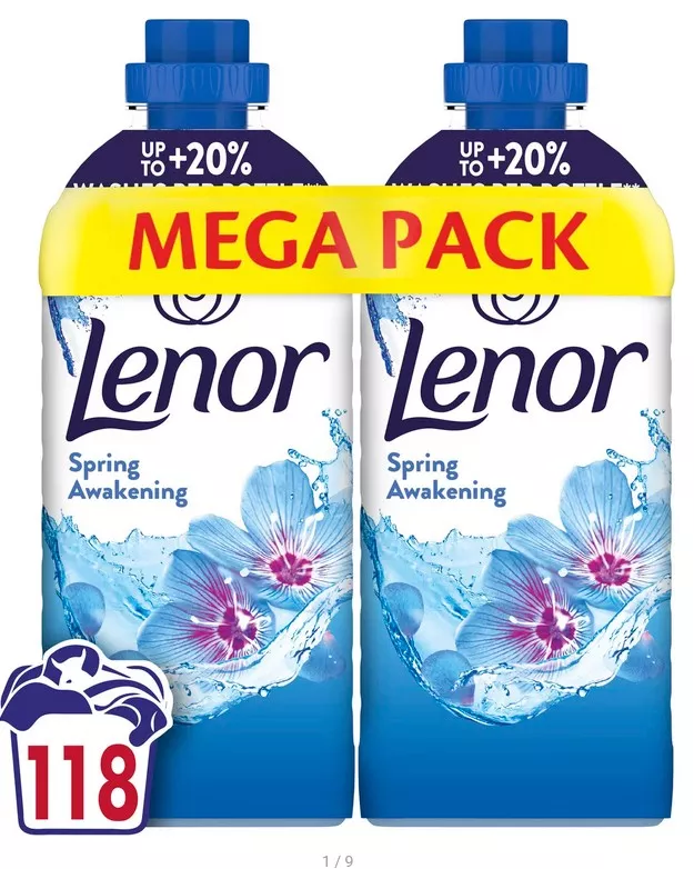 Lenor aviváž 118PD Spring 2x1239 ml, kart.4x2ks
