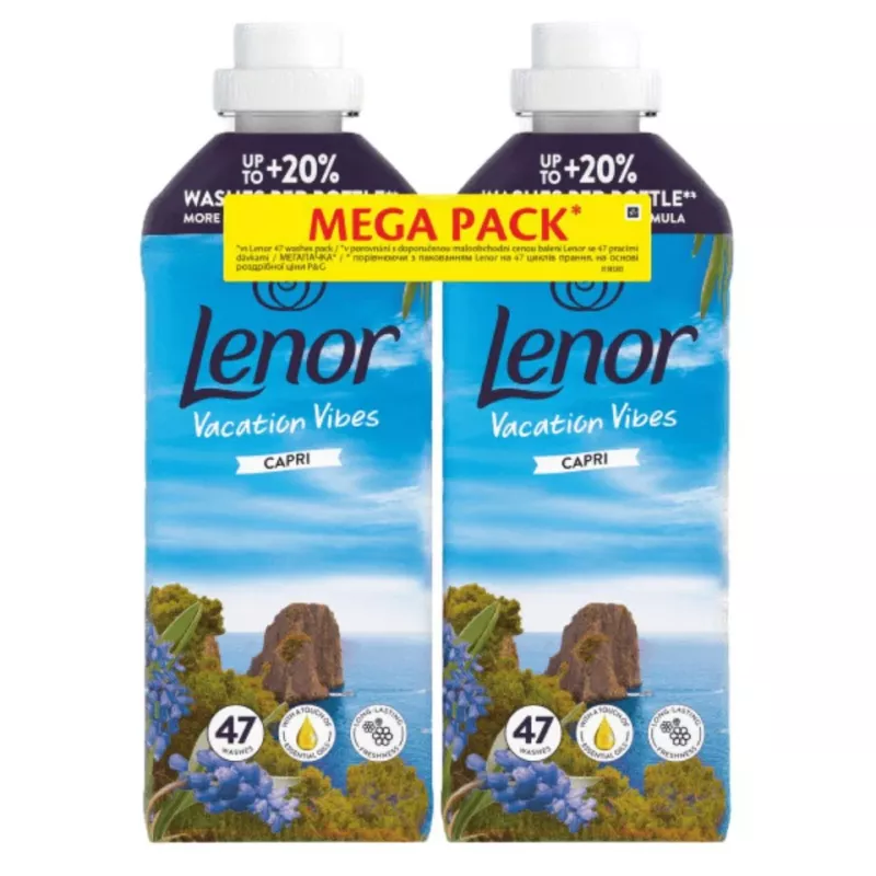 LENOR aviváž Vacation Vibes CAPRI duopack 2x987ml/ , kart. 6ks