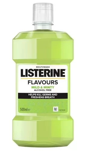 Listerine ústní voda Mild & Minty 500ml Akce!!