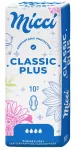 MICCI vložky nor. plus s křidélky 10ks nebal. Classic