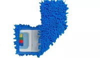 Náhrada na mop plochý žinylka 40x13,5cm, kapsový + s dírkama