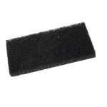Obdélníkový pad černý, 250x115mm