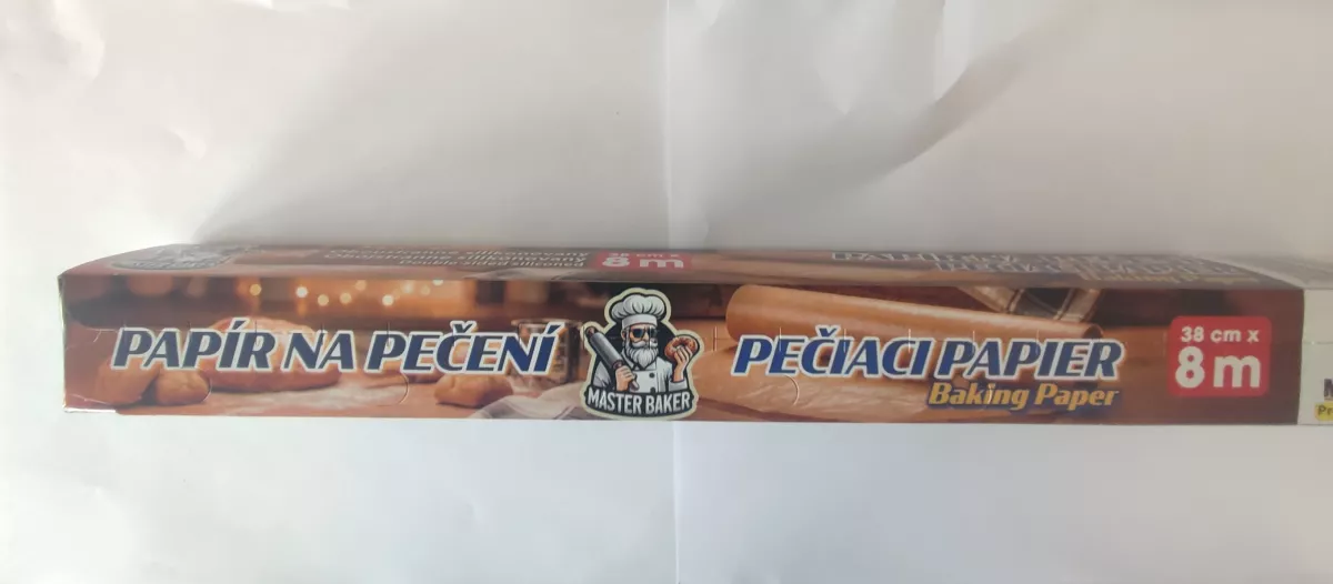Papír na pečení 38cm/8m, v krabičce, kart.24ks