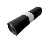 Pytle 120l LDPE 70x110cm 80mi černý 15/role, kart. 10rolí