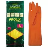 Rukavice PROLIX gum.s bavlněnou výstelkou vel. L, bal.12párů, kart. 10x12párů