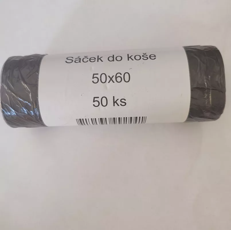Sáčky 35l do odp.košů 50x60cm/ 50 ks/ černé,, kart 40 ks