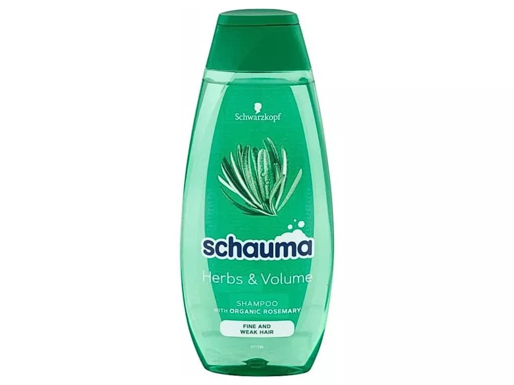 Šampon SCHAUMA 400ml 7 Herbs & Volume zelený, kart.20ks
