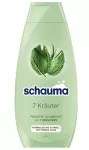 Šampon SCHAUMA 400ml 7 Kräuter  zelený, kart.20ks