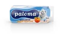 TP PALOMA  PEACH s vůní, 3vrstvý, 100% cel., bal.9x10ks, pal.108 bal., 3838952034432