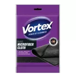 VORTEX hadřík z mikrovlákna Semi-Towel Black 1ks, 30x50cm