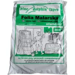 Zakrývací folie (plachta) HDPE 7my, 4x5m, kart. 50ks  AKCE !!! Doprodej !!