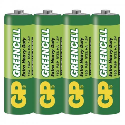 Baterie tužková GP/GREENCELL GP15G-S4 R6, cena za 4ks