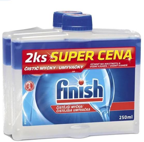 Calgonit Finish tekutý čistič myčky 2x250ml DUOPACK , kart. 6x 2ks SUPER AKCE!!!