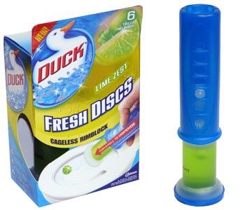 DUCK Fresh discs do WC 6disků BLUE color water 36ml