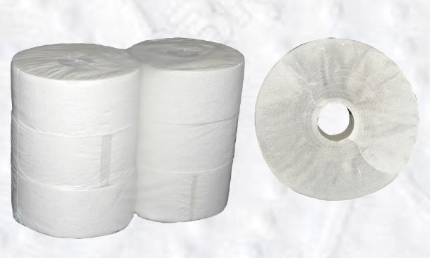 JUMBO 190 2vrst., bělost 75%,opametal,návin 100m, baleno po12ks, cena za 1ks