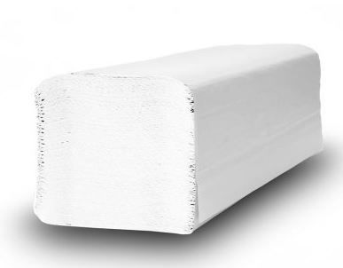 Ručníky Z-Z bílé, 100%cel.,1vrst.,4000ks, 23x25cm, 20x200ks /PZ25/