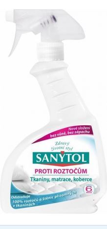 SANYTOL proti roztočům 300ml dezinfekční