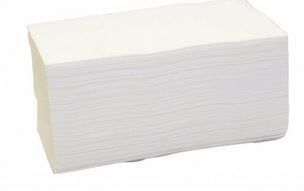 Z-Z ručníky úzké bílé, 272570, Slim sklad 8cm,100%cel., 2vrst.,3000ks v kart. 21x24cm