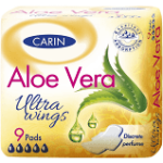 Carine dáms. vložky s Aloe vera ULTRA  9ks DEO s křid.