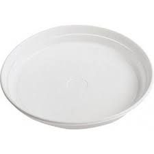 Talíř plastový 220mm PP 100ks, opakovaně použitelný kart.12x100ks