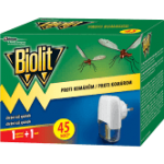 Biolit elektr.odpařovač proti komárům s tek.náplní   1+27ml /45nocí/
